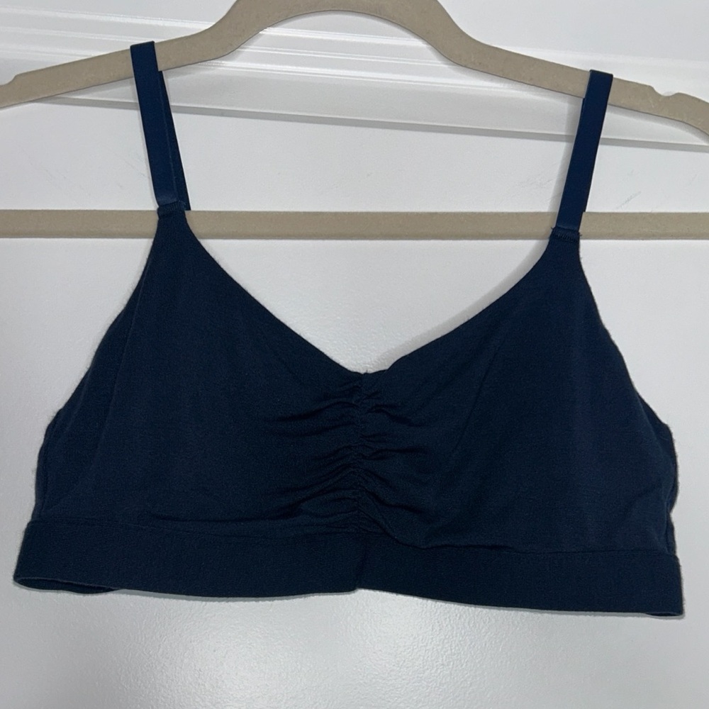 Women's Navy Blue Quince Bralette